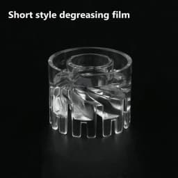 1~3PCS Acrylic Pipe Fitting Elbow Tee End Cap Transparent Plexiglass Fish Tank Joints Water Tank Accessories Acrylic Connector
