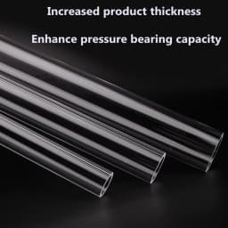 1~3PCS Acrylic Pipe Fitting Elbow Tee End Cap Transparent Plexiglass Fish Tank Joints Water Tank Accessories Acrylic Connector