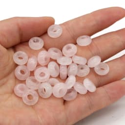 New 10pcs / Lot Natural Agates Beads Abacus Shape Big Hole Natural Stone Beads Size 5x10mm for Making Jewelry Necklace Hole 4mm