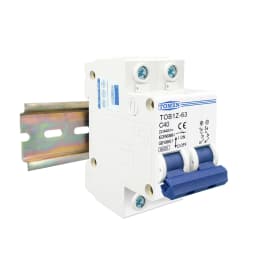 TOMZN 2P DC MCB 6KA 440V Mini Circuit Breaker 3A 6A 10A 16A 20A 25A 32A 40A 50A 63A