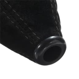 Car Gear Shift Collars Covers Red/Black/Yellow/Blue Suede PU Leather Gear Stick Shift Shifter Knob Cover Boot Gaiter