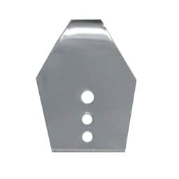 20pcs/lot S/M/L Blade Jig Stainless Steel Swim Jig Blades M,Shakee Blades,Jig Dancer Blades Manufacture,Diy for Jigs