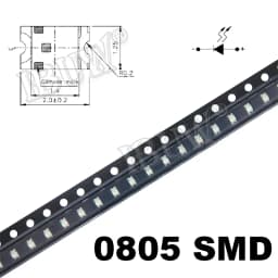 100pcs 0402 0603 0805 1206 1210 3528 5050 5730 smd led Red Yellow Green White Blue light emitting diode Clear LED Light Diode 