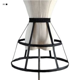 New Black 2-HOOPs Bride Hollow out Birdcage for Bridal Crinoline Petticoats A Line Wedding Accessories Underskirt