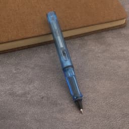 High Quality Piston Fountain Pen Transparent White bullet Needle 0.38mm 0.5mm Stationery Office School Supplies