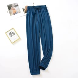 Japanese New Style Home Service Ladies Pants Spring And Summer Thin Modal Loose Large Size Solid Color Home Pants Women Bottoms