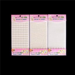 4/6/8mm Mobile Stationery Pearls Stickers Personalized Diamond Laptop Skins Imitation Pearls Acrylic Self Adhesive Accessories