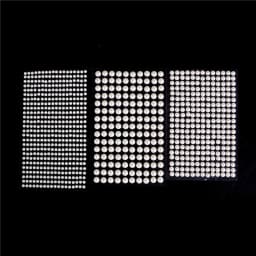 4/6/8mm Mobile Stationery Pearls Stickers Personalized Diamond Laptop Skins Imitation Pearls Acrylic Self Adhesive Accessories