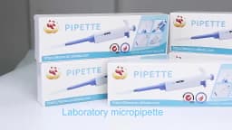 IKEME Single Channel Adjustable Volume Micropipette Laboratory Pipette Multiple Range Options 0.1μL-10mL with Pipette Tips