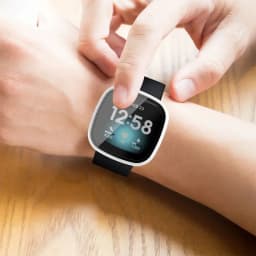 Matte Protective Case for Fitbit versa 3/Sense Cover Screen Protector Full Protective Shell for Fitbit versa 4/Sense2 Accessorie
