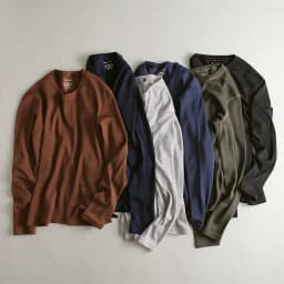 Men's 100% Merino Wool Thermal Long Sleeve T-Shirt Base Layer Breathable Wicking Anti-Odor Underwear for Outdoor Activities