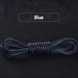 1Pair Cotton Waxed Shoelaces Round Oxford Shoe laces Boots Laces Waterproof Leather Shoelace Length 60/80/100/120/140/180cm
