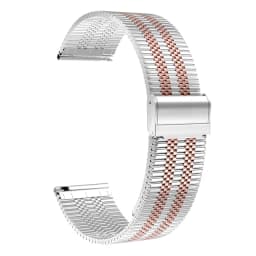 18mm 22mm 20mm Watch Band For Samsung Galaxy Watch 7/6/5/4/3 S3 Active2 Huawei Watch GT 7 Pro GT6 GT5 GT4 3 Stainless Steel Band