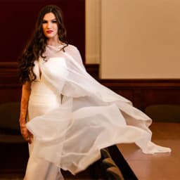Women Wedding Cape Soft Lightweight Chiffon Bridal Shawl High Low Long Formal Wrap Lady Evening Prom Party Shrug Black White