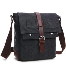 Men Business Messenger Bags For Men Shoulder Bag Vintage Canvas Crossbody Pack Retro Casual Office Travel Bag