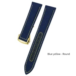 19mm 20mm Nylon Canvas Watch Strap For Omega Seamaster 300  AT150 Fabric Leather AQUA TERRA 150 Blue 21mm 22mm Watchband Buckle