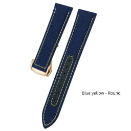 19mm 20mm Nylon Canvas Watch Strap For Omega Seamaster 300  AT150 Fabric Leather AQUA TERRA 150 Blue 21mm 22mm Watchband Buckle