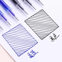 101Pcs/Set Erasable Pen Refill 0.5mm Black Blue Ink Washable Handle Book for School Office Writing Tools Wholesale Stationery