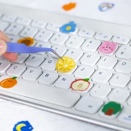 Yoofun 100pcs/roll Kawaii Cartoon Washi Tape Decorative Adhesive Dot Masking Tape Stickers Scrapbooking DIY Stationery Tape