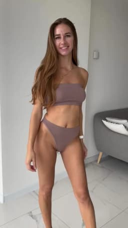 Women Strapless Bra And Panties Set Seamless Anti-Slip Tube Bra Sexy Underwear Brazilian Panties Ribbed Bandeau Lingerie Set