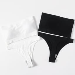 Women Strapless Bra And Panties Set Seamless Anti-Slip Tube Bra Sexy Underwear Brazilian Panties Ribbed Bandeau Lingerie Set