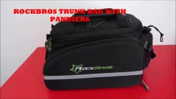 ROCKBROS Bicycle Carrier Bag MTB Bike Bag Trunk Pannier Cycling Large Capacity Travel Bag Package Bags Bicycle Rear Carrier Bags