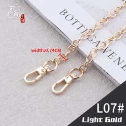 Bag Chain Single Buy Chain Accessories Single Shoulder Strap Bag Chain Messenger Belt Replacement Female Metal Bag Strap Gold