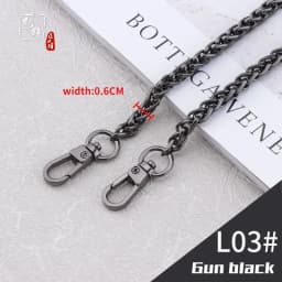 Bag Chain Single Buy Chain Accessories Single Shoulder Strap Bag Chain Messenger Belt Replacement Female Metal Bag Strap Gold