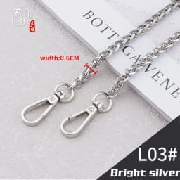 Bag Chain Single Buy Chain Accessories Single Shoulder Strap Bag Chain Messenger Belt Replacement Female Metal Bag Strap Gold