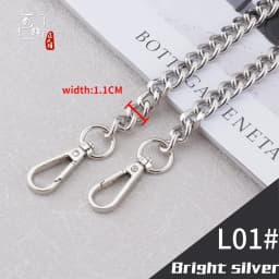 Bag Chain Single Buy Chain Accessories Single Shoulder Strap Bag Chain Messenger Belt Replacement Female Metal Bag Strap Gold