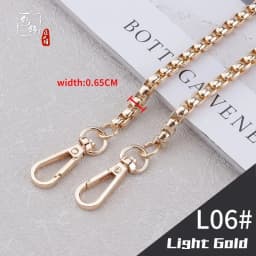 Bag Chain Single Buy Chain Accessories Single Shoulder Strap Bag Chain Messenger Belt Replacement Female Metal Bag Strap Gold