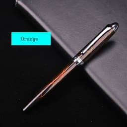 1Pcs Luxury Quality Acrylic Business Office Fountain Pen Student Color Texture Ink Pen School Stationery Supplies 0.38mm Nib Pen
