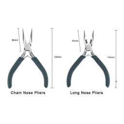 12 Style Exclusive Customization High Quality Stainless Steel End Cutting Wire Pliers Hand Tools DIY Jewelry Making Pliers Set