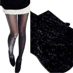 Jeseca New Sexy Women Shinny Tights Silver Transparent Seamless Pantyhose Underwear 20D Black Thin Female Hosiery Lingerie