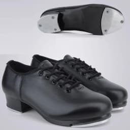 Sports Dance Shoes Adult Children Performance Tap Dance Shoes Soft Sole Natural Leather Shoes Step Sneakers Dance Shoes