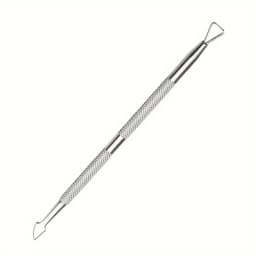 Multicolor Double-ended Stainless Steel Cuticle Pusher Dead Skin Push Remover For Pedicure Manicure Nail Art Cleaner Care Tools
