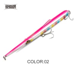 Kingdom Fishing Lures 11g 13g 30g 40g 205mm 130mm Long Casting Needle Pencil Artificial Stickbaits Sinking Floating Fishing Lure