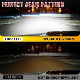 K5C H7 LED 60000LM Headlight Canbus For Car H3 H1 H4 H11 9012 HIR2 H8 H9 9005 9006 High Power 180W 9570 CSP 12V Replacement 2PC