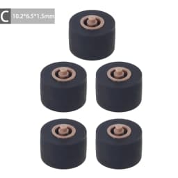 2025 New 5pcs Cartridge Radio Roller Tape Recorder Pressure Cassette Belt Pulley Player
