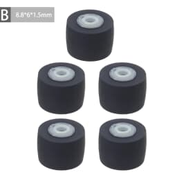 2025 New 5pcs Cartridge Radio Roller Tape Recorder Pressure Cassette Belt Pulley Player