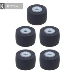 2025 New 5pcs Cartridge Radio Roller Tape Recorder Pressure Cassette Belt Pulley Player