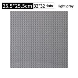 City Road Street Baseplate Straight Crossroad Curve T-Junction Building Blocks Base Plate 32*32 Compatible All Brands City