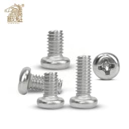 10/50M2M2.5M3M3.5M4M5M6M8A2304StainlessSteelCrossRoundPhillipsPanHeadScrewBoltDia23458mmLength3-100mm