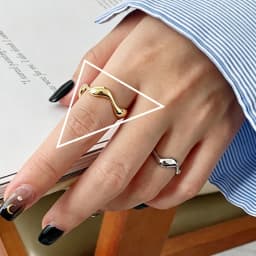 925 Sterling Silver Rings For Women Blue Moonstone Adjustable Engagement Wedding Ring Luxury Birthday Party Jewelry Gift