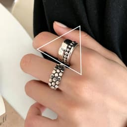 925 Sterling Silver Rings For Women Blue Moonstone Adjustable Engagement Wedding Ring Luxury Birthday Party Jewelry Gift
