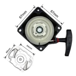 Recoil Starter Pull Kit for Brush Cutter Engine 43CC 49CC 52CC
