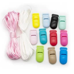 Cute-Idea Plastic Clip Cord Accessories  Pacifier Chain Handmade Jewelry Teether Product Toy Teething