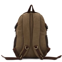 New Fashion Men's Backpack Vintage Canvas Backpack School Bag Men's Travel Bags Large Capacity Travel 14'' Laptop Backpack Bag