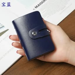 Anti-theft Swipe Antimagnetic Men's and Women's Large-capacity Multi-Card Business Shielding Card Holder