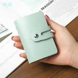 Anti-theft Swipe Antimagnetic Men's and Women's Large-capacity Multi-Card Business Shielding Card Holder